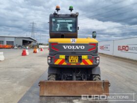 2022 Volvo EW60E Wheeled Excavators For Auction: Leeds, UK – 30th April, 1st, 2nd & 3rd May 25 full