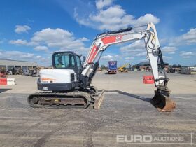 2020 Bobcat E85 6 Ton+ Excavators For Auction: Leeds, UK – 30th April, 1st, 2nd & 3rd May 25 full