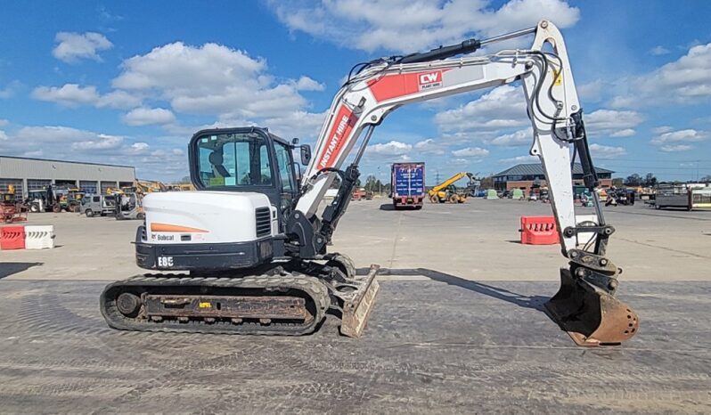 2020 Bobcat E85 6 Ton+ Excavators For Auction: Leeds, UK – 30th April, 1st, 2nd & 3rd May 25 full