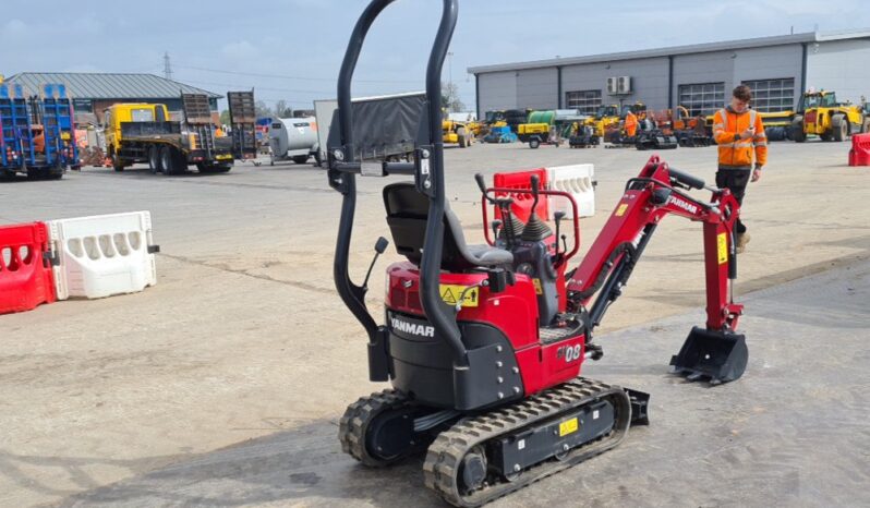 Unused Yanmar SV08-1C Micro Excavators For Auction: Leeds, UK – 30th April, 1st, 2nd & 3rd May 25 full
