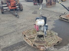 Redband Concrete Power Float, Honda Engine Asphalt / Concrete Equipment For Auction: Leeds, UK – 30th April, 1st, 2nd & 3rd May 25 full