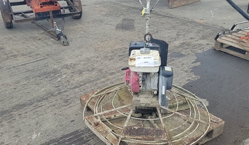 Redband Concrete Power Float, Honda Engine Asphalt / Concrete Equipment For Auction: Leeds, UK – 30th April, 1st, 2nd & 3rd May 25 full