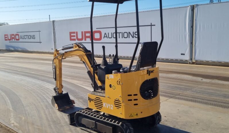 2024 JPC KV12 Micro Excavators For Auction: Leeds, UK – 30th April, 1st, 2nd & 3rd May 25 full