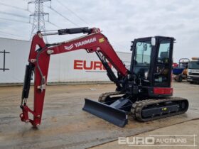 Unused Yanmar ViO50-6B Mini Excavators For Auction: Leeds, UK – 30th April, 1st, 2nd & 3rd May 25