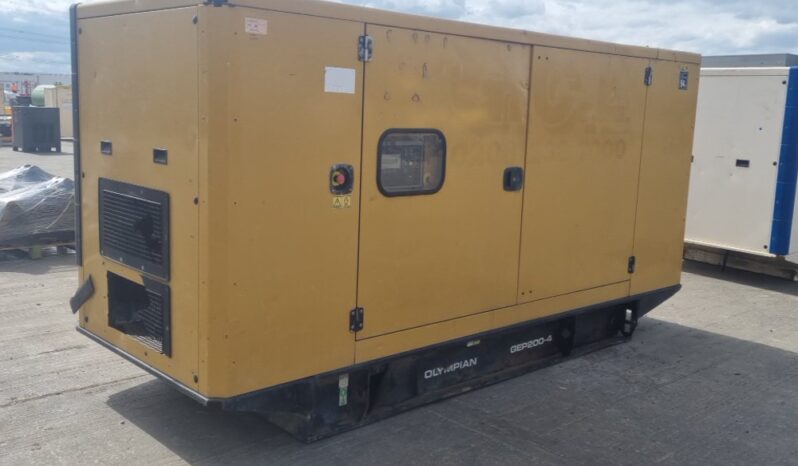 2013 Olympian GEP200-4 Generators For Auction: Leeds, UK – 30th April, 1st, 2nd & 3rd May 25