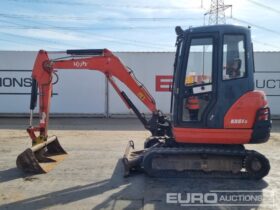 2015 Kubota KX61-3 Mini Excavators For Auction: Leeds, UK – 30th April, 1st, 2nd & 3rd May 25 full