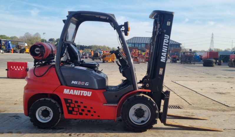 2013 Manitou MI30G Forklifts For Auction: Leeds, UK – 30th April, 1st, 2nd & 3rd May 25 full