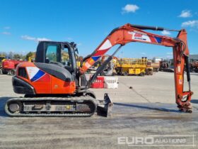 2018 Kubota KX080-4A 6 Ton+ Excavators For Auction: Leeds, UK – 30th April, 1st, 2nd & 3rd May 25 full
