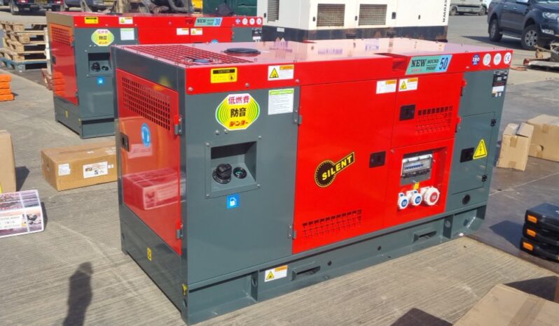Unused 2025 Ashita Power AG3-50 Generators For Auction: Leeds, UK – 30th April, 1st, 2nd & 3rd May 25 full