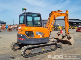 2021 Doosan DX62R-3 6 Ton+ Excavators For Auction: Leeds, UK – 30th April, 1st, 2nd & 3rd May 25 full