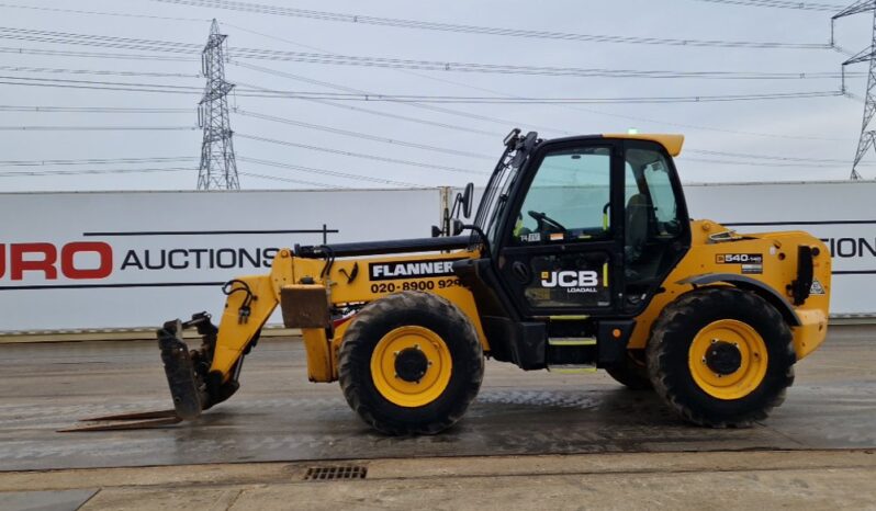 2018 JCB 540-140 Hi Viz Telehandlers For Auction: Leeds, UK – 30th April, 1st, 2nd & 3rd May 25 full