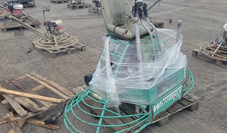 Whiteman Ride on Concrete Power Float, Honda Engine Asphalt / Concrete Equipment For Auction: Leeds, UK – 30th April, 1st, 2nd & 3rd May 25 full