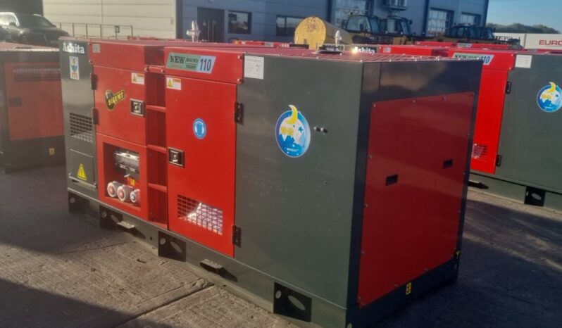 Unused 2025 Ashita Power AG3-110 Generators For Auction: Leeds, UK – 30th April, 1st, 2nd & 3rd May 25 full