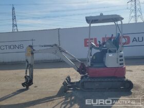 2022 Takeuchi TB217R Mini Excavators For Auction: Leeds, UK – 30th April, 1st, 2nd & 3rd May 25 full