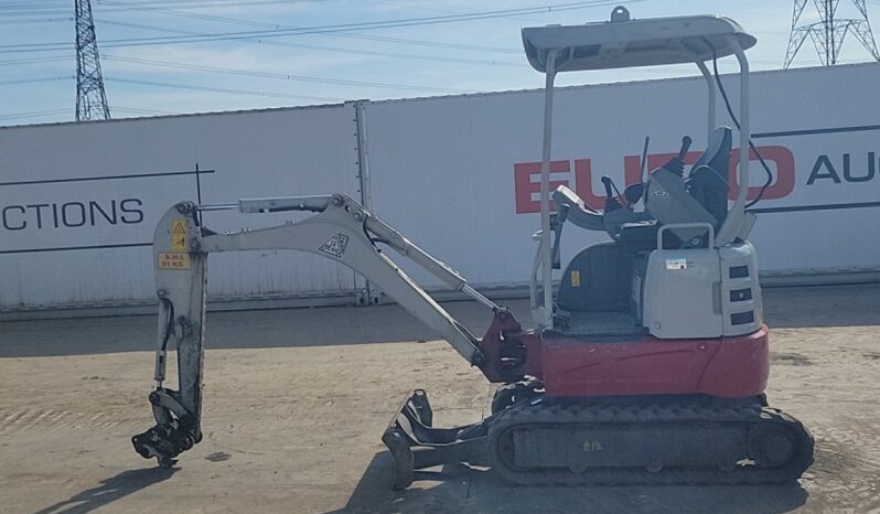 2022 Takeuchi TB217R Mini Excavators For Auction: Leeds, UK – 30th April, 1st, 2nd & 3rd May 25 full