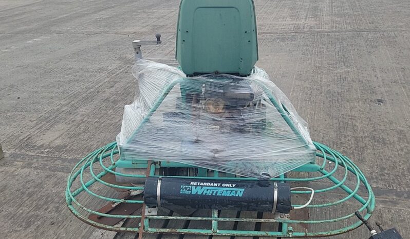 Whiteman Ride on Concrete Power Float, Honda Engine Asphalt / Concrete Equipment For Auction: Leeds, UK – 30th April, 1st, 2nd & 3rd May 25 full