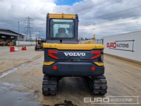 2017 Volvo EC55D Mini Excavators For Auction: Leeds, UK – 30th April, 1st, 2nd & 3rd May 25 full