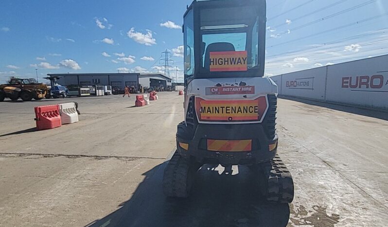 2020 Bobcat E27Z Mini Excavators For Auction: Leeds, UK – 30th April, 1st, 2nd & 3rd May 25 full