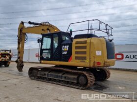 2017 CAT 320FL 20 Ton+ Excavators For Auction: Leeds, UK – 30th April, 1st, 2nd & 3rd May 25 full