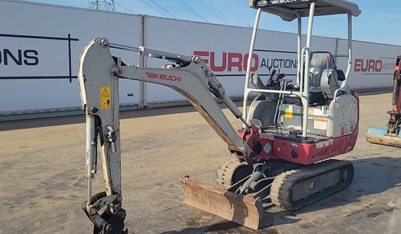 2020 Takeuchi TB216 Mini Excavators For Auction: Leeds, UK – 30th April, 1st, 2nd & 3rd May 25