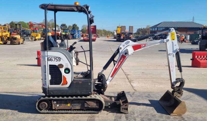 2021 Bobcat E17Z Mini Excavators For Auction: Leeds, UK – 30th April, 1st, 2nd & 3rd May 25 full