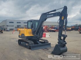 2020 Volvo EC55D Mini Excavators For Auction: Leeds, UK – 30th April, 1st, 2nd & 3rd May 25 full