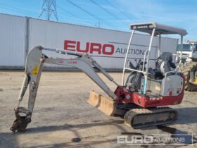 2021 Takeuchi TB216 Mini Excavators For Auction: Leeds, UK – 30th April, 1st, 2nd & 3rd May 25