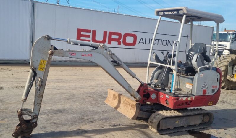 2021 Takeuchi TB216 Mini Excavators For Auction: Leeds, UK – 30th April, 1st, 2nd & 3rd May 25