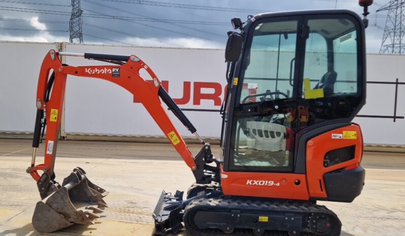 2023 Kubota KX019-4 Mini Excavators For Auction: Leeds, UK – 30th April, 1st, 2nd & 3rd May 25 full