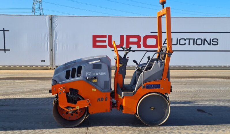 2018 Hamm HD8VV Rollers For Auction: Leeds, UK – 30th April, 1st, 2nd & 3rd May 25 full