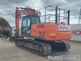 2012 Hitachi ZX210LC-3 20 Ton+ Excavators For Auction: Leeds, UK – 30th April, 1st, 2nd & 3rd May 25 full