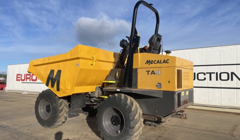 2019 Mecalac TA9 Site Dumpers For Auction: Dromore, NI – 16th & 17th May 2025 For Auction on 2025-05-16 full