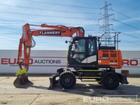 2018 Hitachi ZX140W-6 Wheeled Excavators For Auction: Leeds, UK – 30th April, 1st, 2nd & 3rd May 25 full
