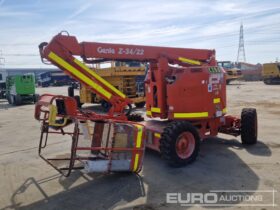 Genie Z34/22 Manlifts For Auction: Leeds, UK – 30th April, 1st, 2nd & 3rd May 25