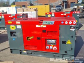 Unused 2025 Ashita Power AG3-50 Generators For Auction: Leeds, UK – 30th April, 1st, 2nd & 3rd May 25 full