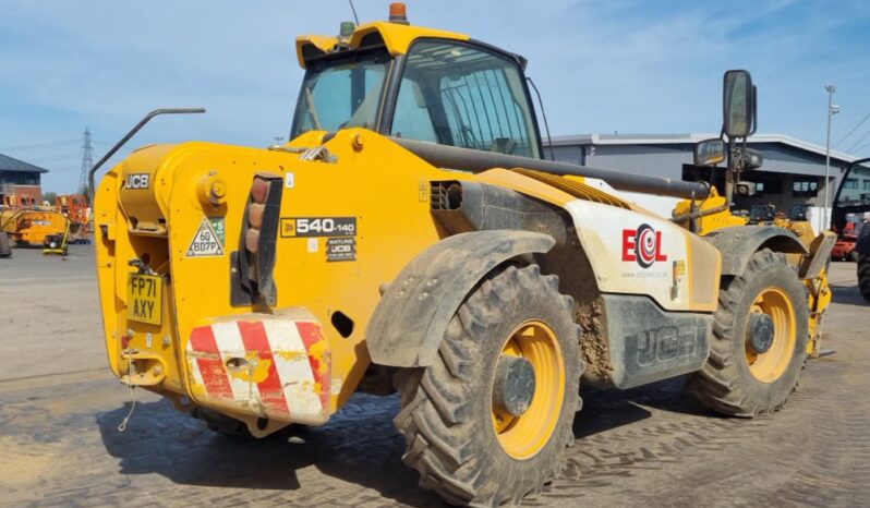 2022 JCB 540-140 Hi Viz Telehandlers For Auction: Leeds, UK – 30th April, 1st, 2nd & 3rd May 25 full