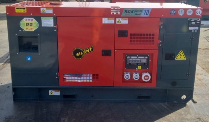 Unused 2025 Ashita Power AG3-70 Generators For Auction: Leeds, UK – 30th April, 1st, 2nd & 3rd May 25 full