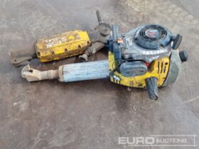 Wacker Neuson Wacker Neuson Petrol Handheld Breaker, Atlas Copco Pneumatic Handheld Breaker Asphalt / Concrete Equipment For Auction: Leeds, UK – 30th April, 1st, 2nd & 3rd May 25 full