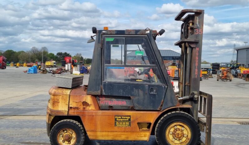 Mitsubishi FD35 Forklifts For Auction: Leeds, UK – 30th April, 1st, 2nd & 3rd May 25 full