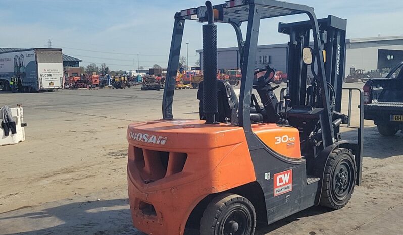 2019 Doosan D30GP Forklifts For Auction: Leeds, UK – 30th April, 1st, 2nd & 3rd May 25 full