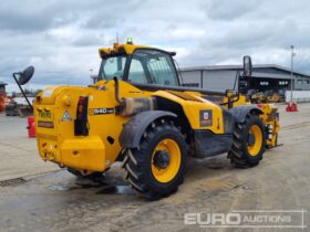 2019 JCB 540-140 Hi Viz Telehandlers For Auction: Leeds, UK – 30th April, 1st, 2nd & 3rd May 25 full