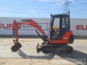 2015 Kubota KX61-3 Mini Excavators For Auction: Leeds, UK – 30th April, 1st, 2nd & 3rd May 25 full