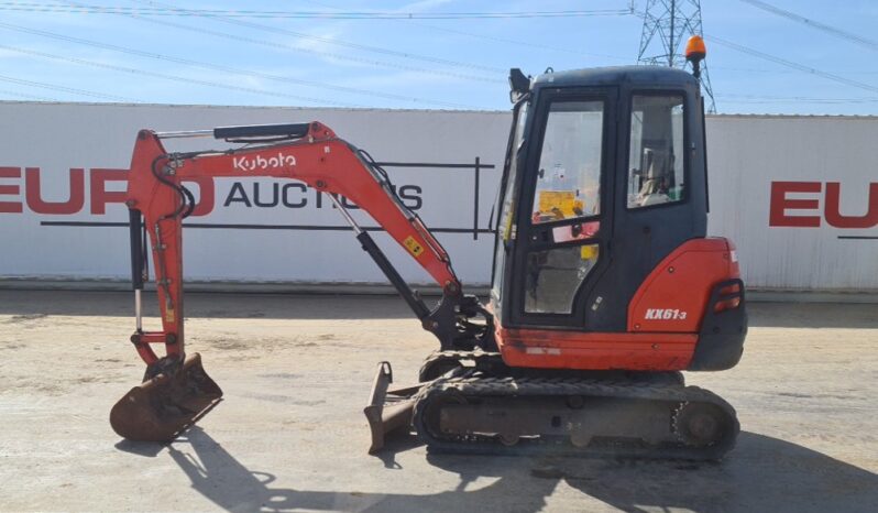 2015 Kubota KX61-3 Mini Excavators For Auction: Leeds, UK – 30th April, 1st, 2nd & 3rd May 25 full
