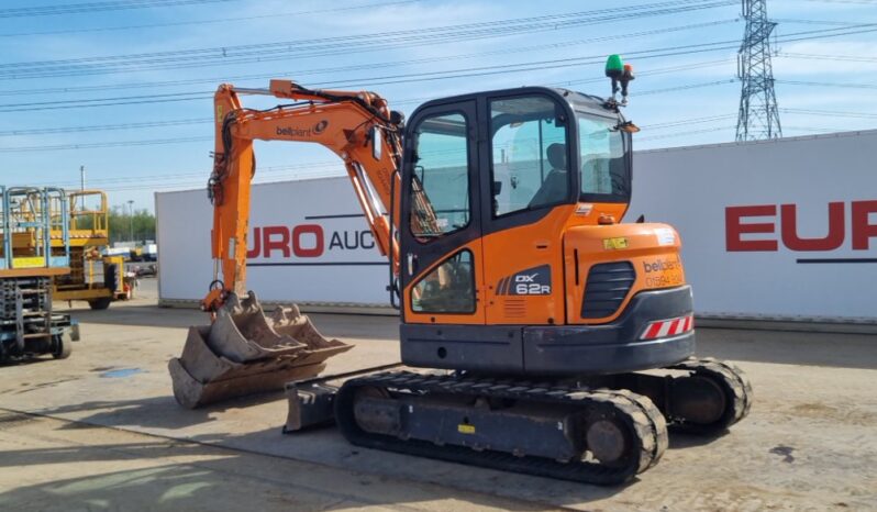 2021 Doosan DX62R-3 6 Ton+ Excavators For Auction: Leeds, UK – 30th April, 1st, 2nd & 3rd May 25 full