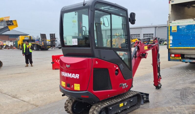 Unused 2024 Yanmar SV17VT Mini Excavators For Auction: Leeds, UK – 30th April, 1st, 2nd & 3rd May 25 full