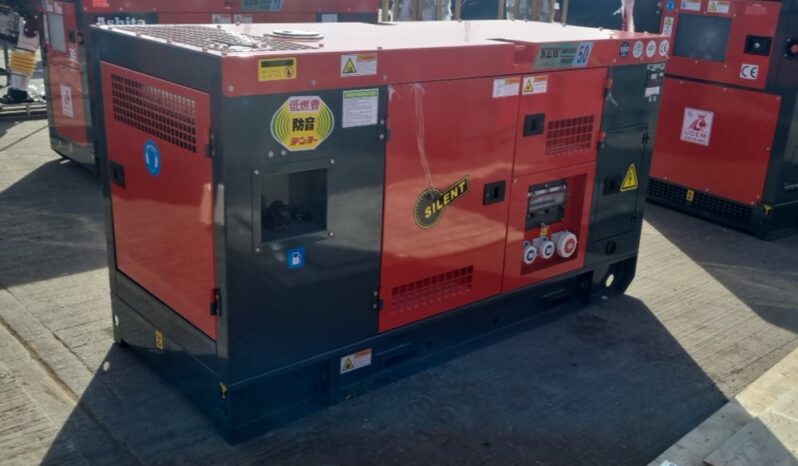 Unused 2025 Ashita Power AG3-50 Generators For Auction: Leeds, UK – 30th April, 1st, 2nd & 3rd May 25 full