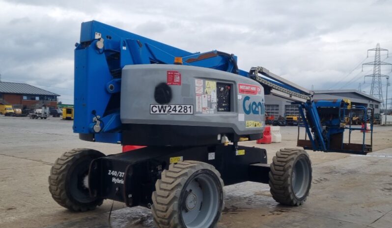 2018 Genie Z-60/37 Manlifts For Auction: Leeds, UK – 30th April, 1st, 2nd & 3rd May 25 full
