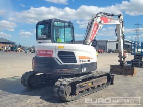 2020 Bobcat E85 6 Ton+ Excavators For Auction: Leeds, UK – 30th April, 1st, 2nd & 3rd May 25 full