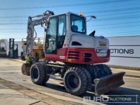 2018 Takeuchi TB295W Wheeled Excavators For Auction: Leeds, UK – 30th April, 1st, 2nd & 3rd May 25 full