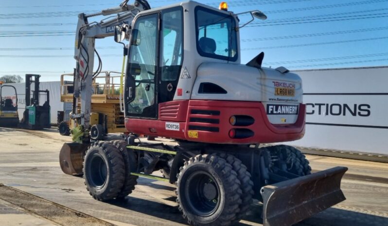 2018 Takeuchi TB295W Wheeled Excavators For Auction: Leeds, UK – 30th April, 1st, 2nd & 3rd May 25 full